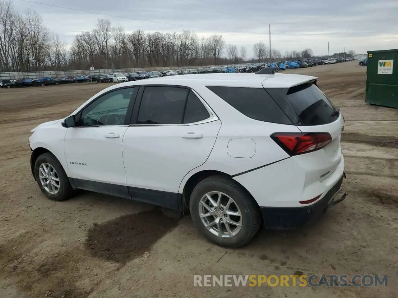 2 fotografías del automóvil dañado 3GNAXUEG6PL255589 CHEVROLET EQUINOX 2023