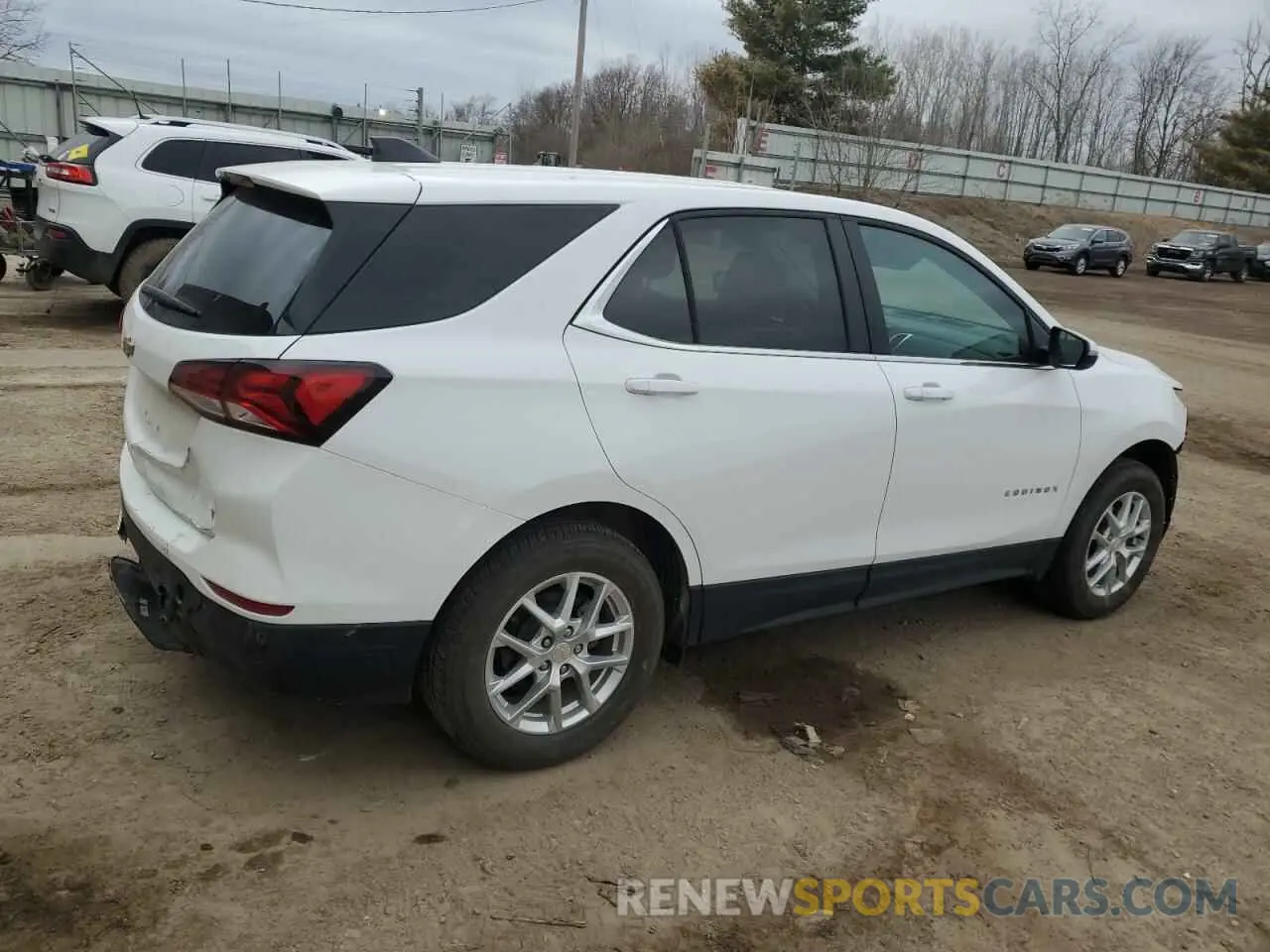 3 fotografías del automóvil dañado 3GNAXUEG6PL255589 CHEVROLET EQUINOX 2023