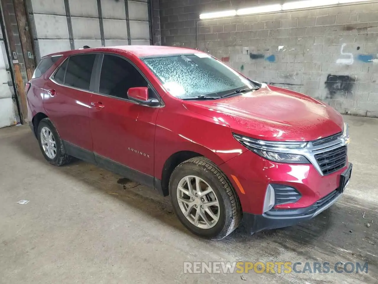 4 fotografías del automóvil dañado 3GNAXUEG6PS129304 CHEVROLET EQUINOX 2023