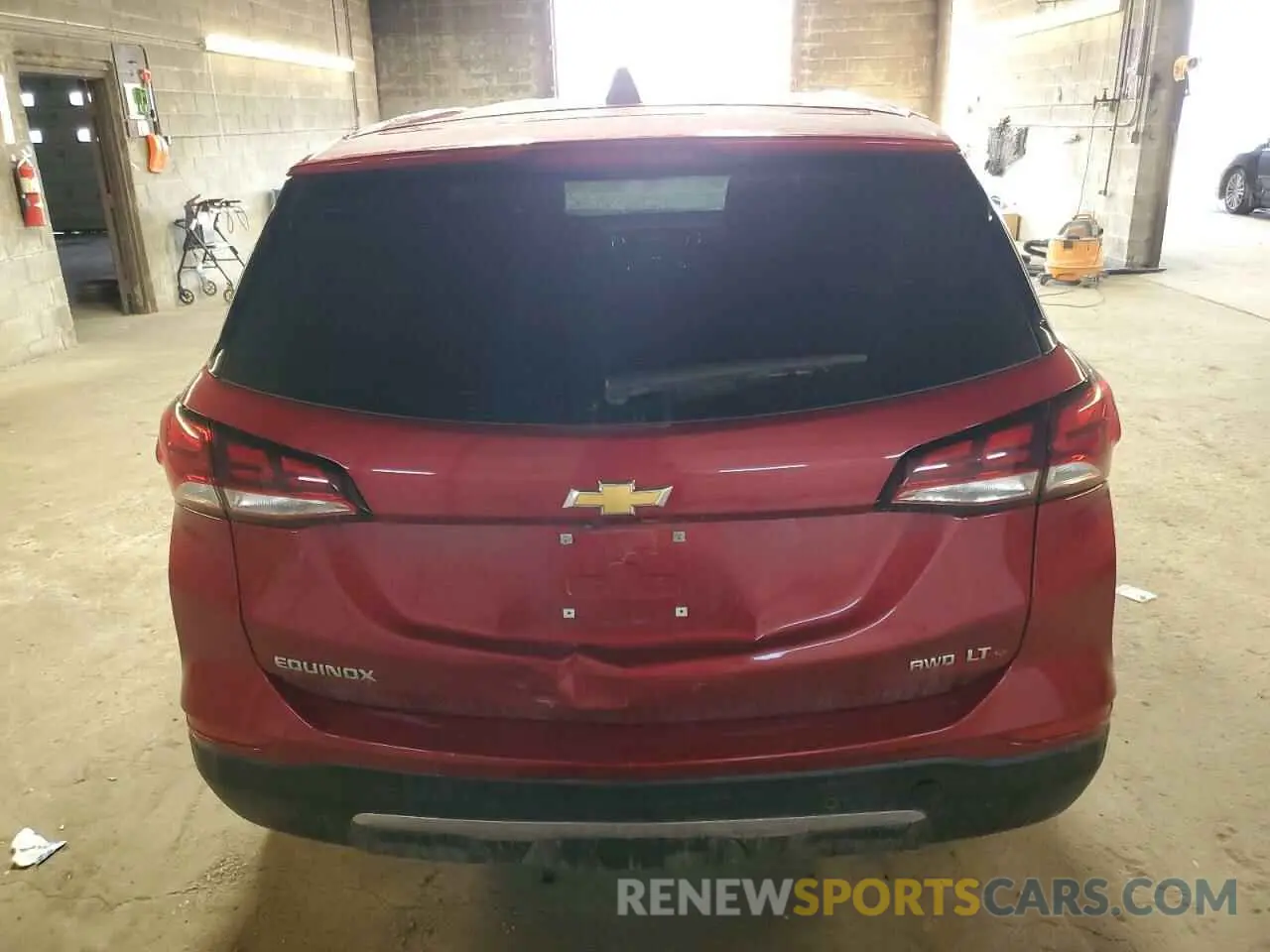 6 fotografías del automóvil dañado 3GNAXUEG6PS129304 CHEVROLET EQUINOX 2023