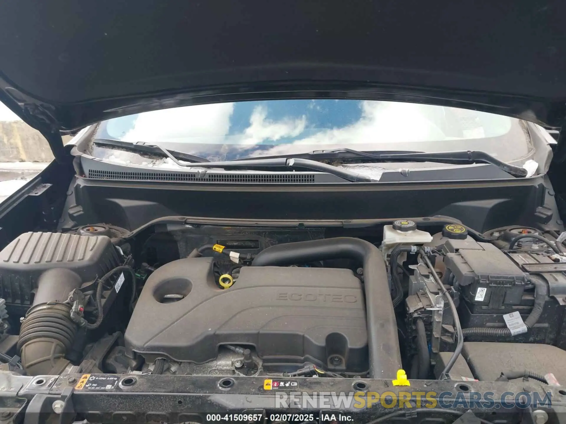 10 fotografías del automóvil dañado 3GNAXUEG7PL101957 CHEVROLET EQUINOX 2023