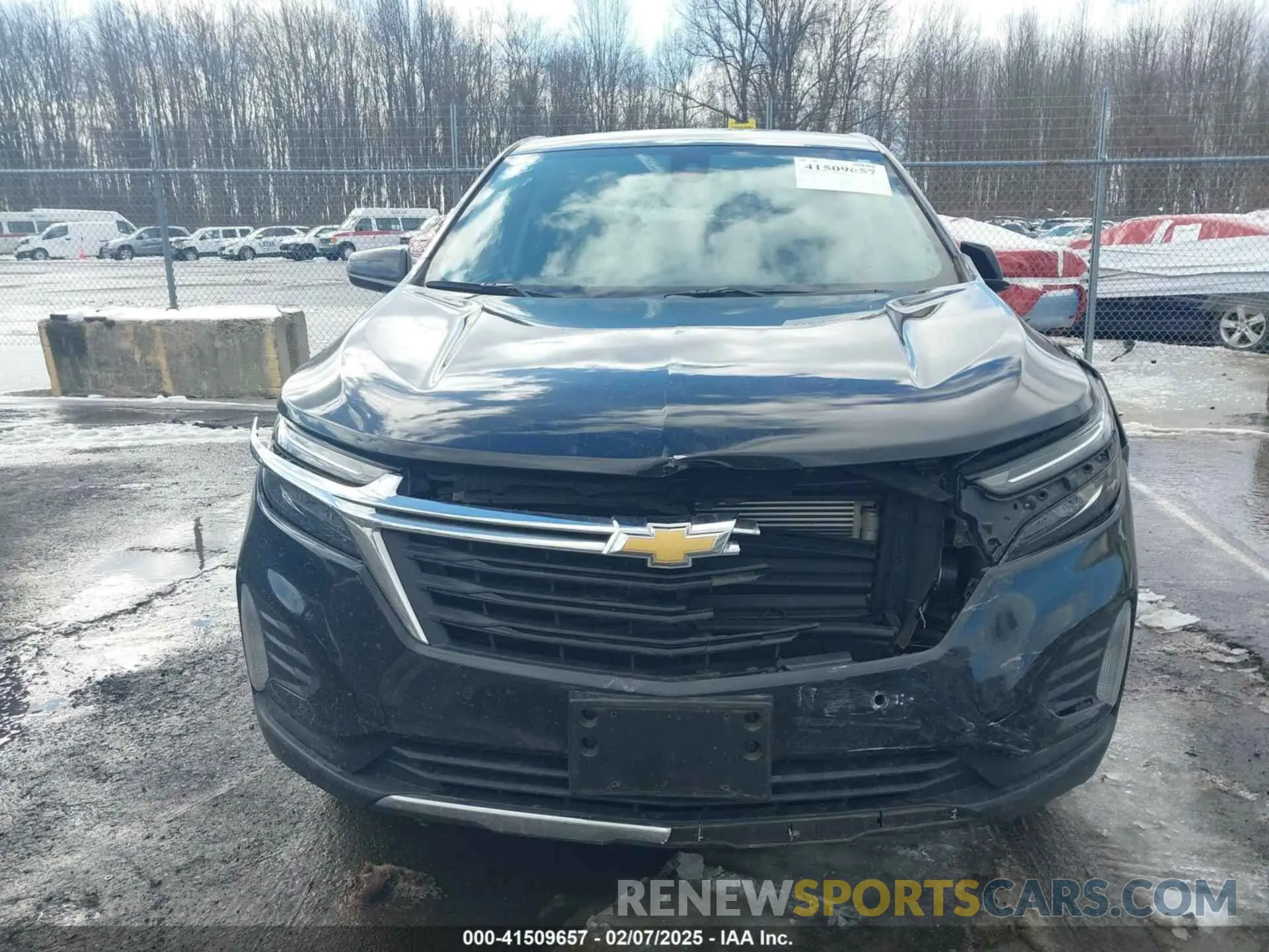 13 fotografías del automóvil dañado 3GNAXUEG7PL101957 CHEVROLET EQUINOX 2023