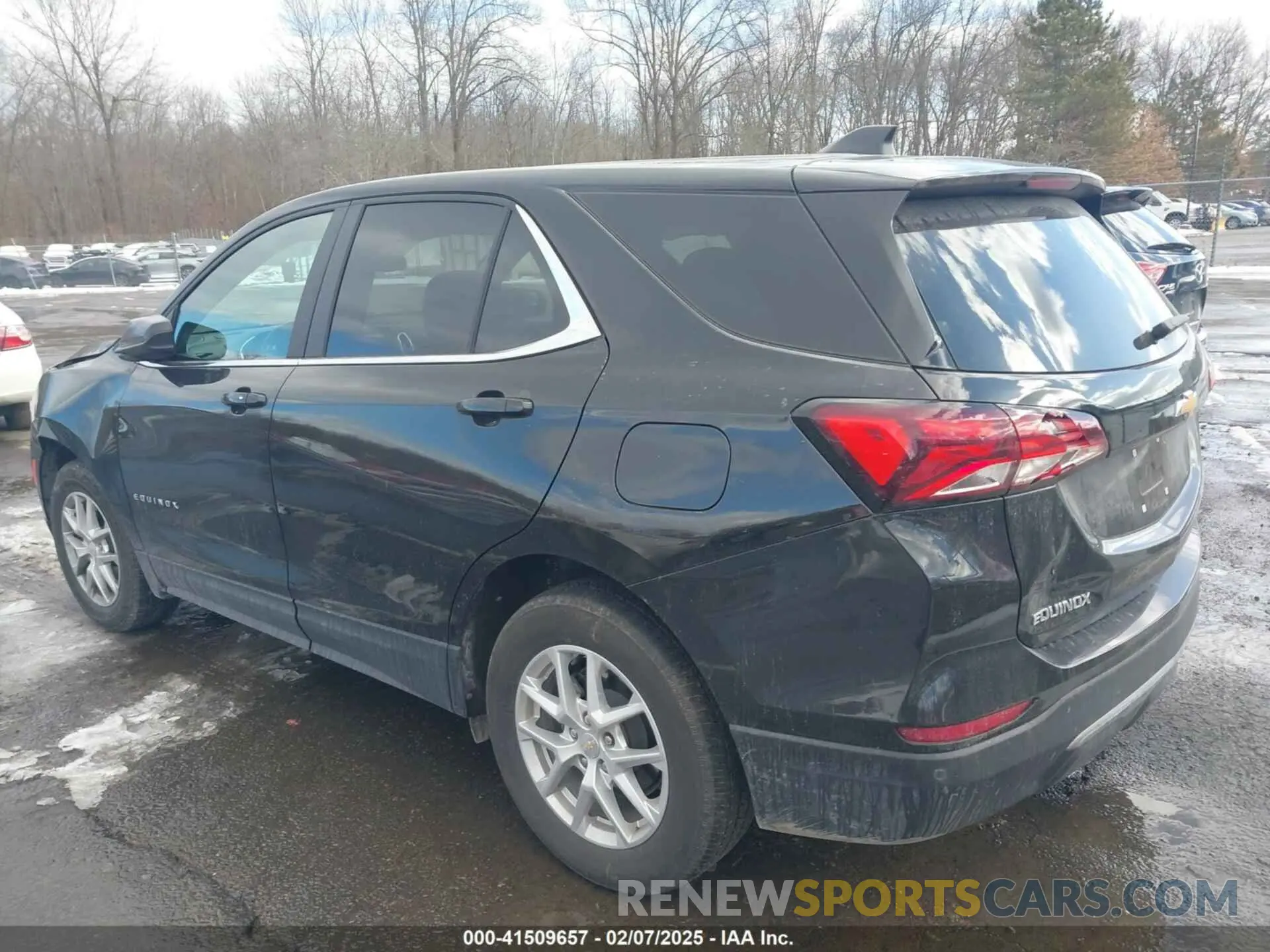 3 fotografías del automóvil dañado 3GNAXUEG7PL101957 CHEVROLET EQUINOX 2023