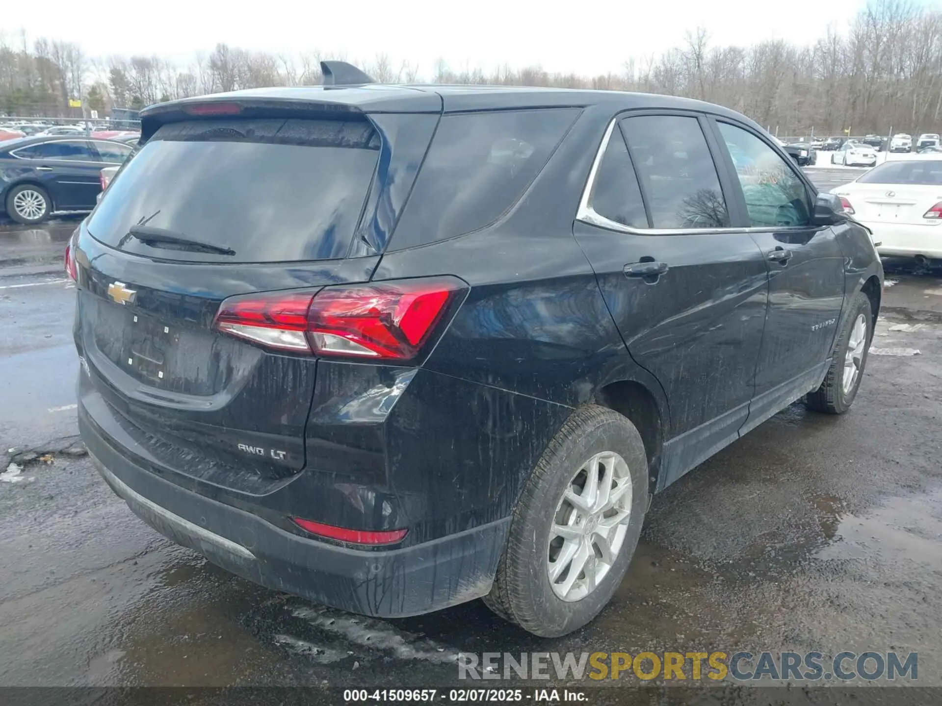 4 fotografías del automóvil dañado 3GNAXUEG7PL101957 CHEVROLET EQUINOX 2023
