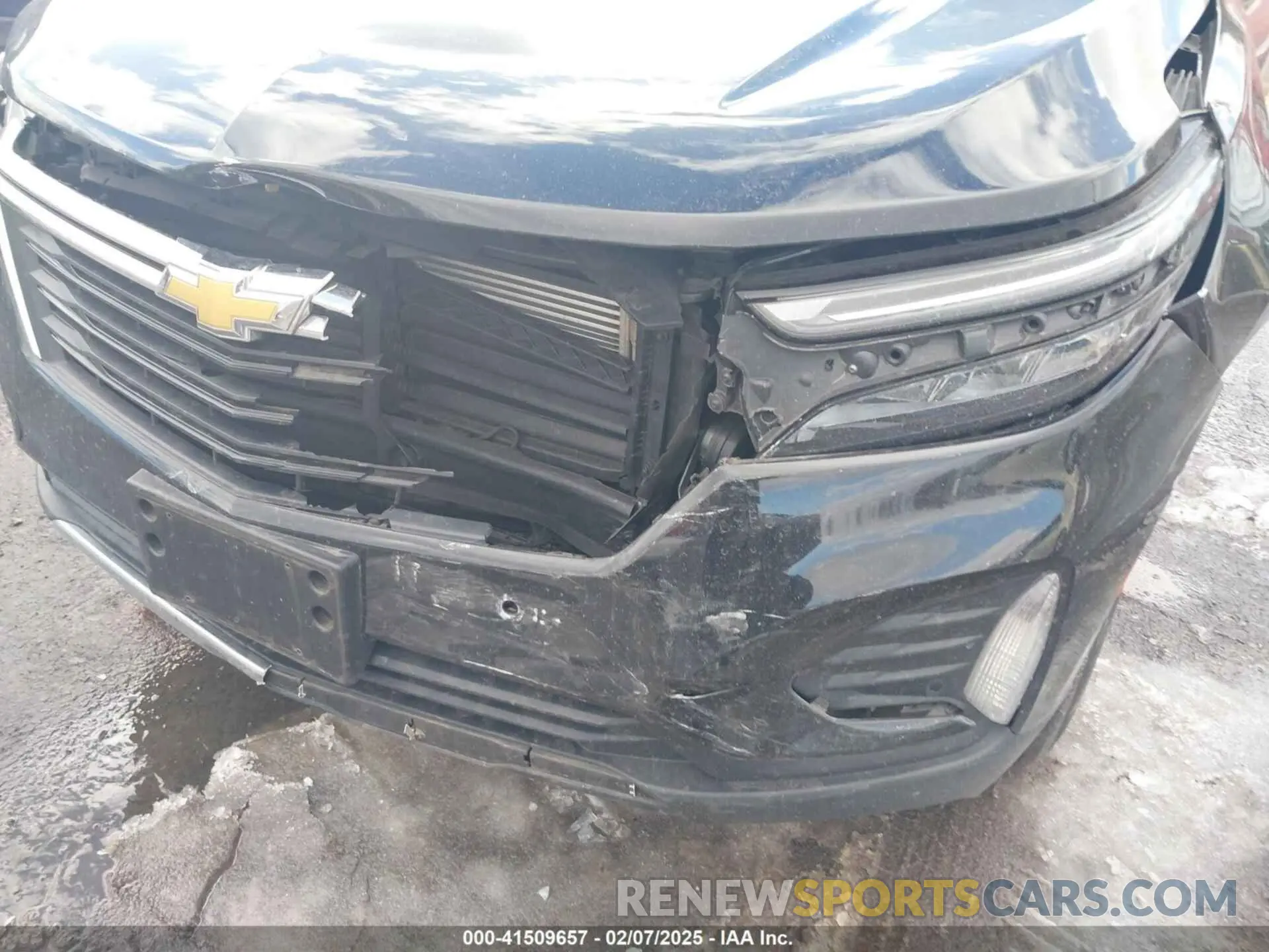6 fotografías del automóvil dañado 3GNAXUEG7PL101957 CHEVROLET EQUINOX 2023