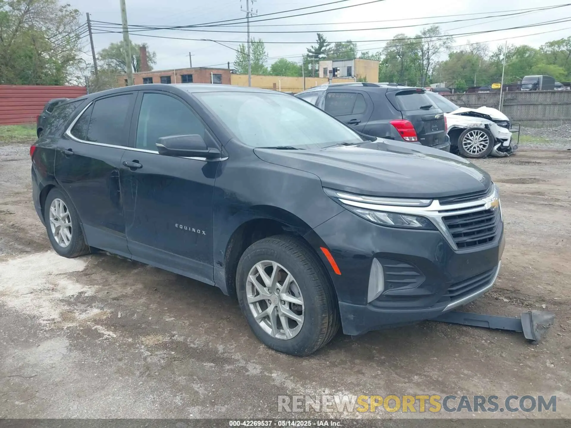 1 fotografías del automóvil dañado 3GNAXUEG7PL160250 CHEVROLET EQUINOX 2023