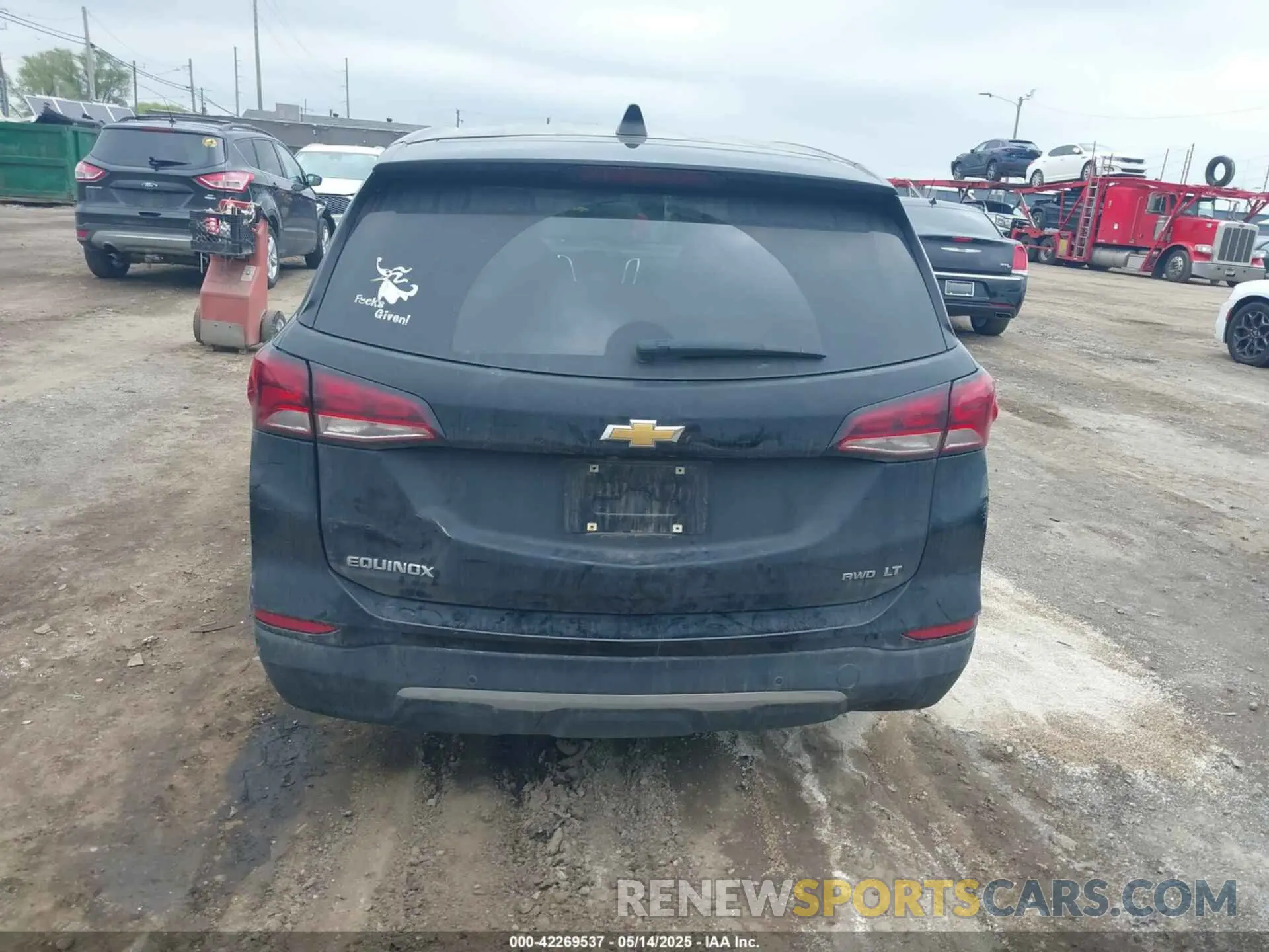 16 fotografías del automóvil dañado 3GNAXUEG7PL160250 CHEVROLET EQUINOX 2023