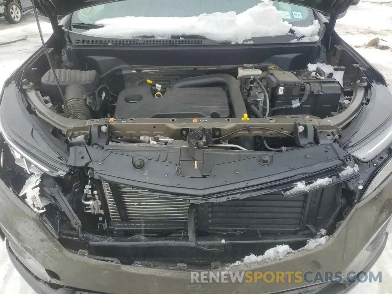 12 fotografías del automóvil dañado 3GNAXUEG7PL174973 CHEVROLET EQUINOX 2023