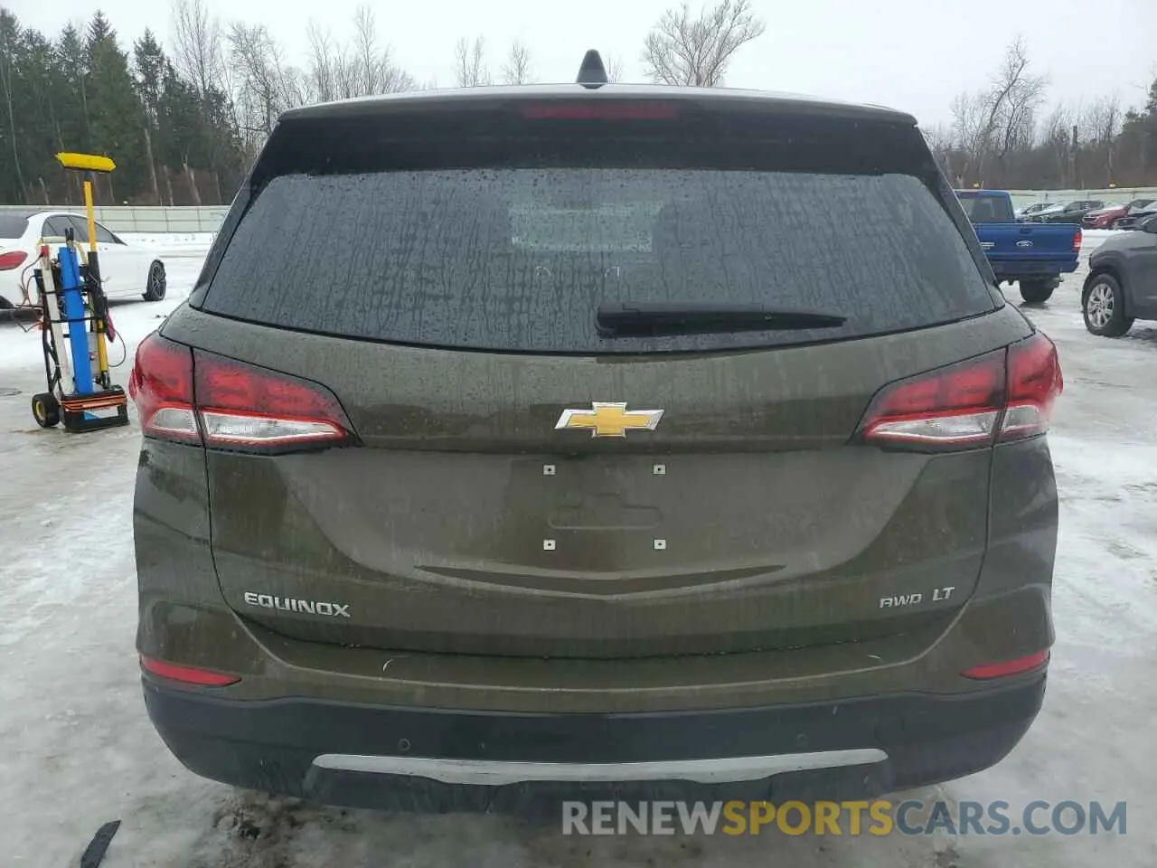 6 fotografías del automóvil dañado 3GNAXUEG7PL174973 CHEVROLET EQUINOX 2023