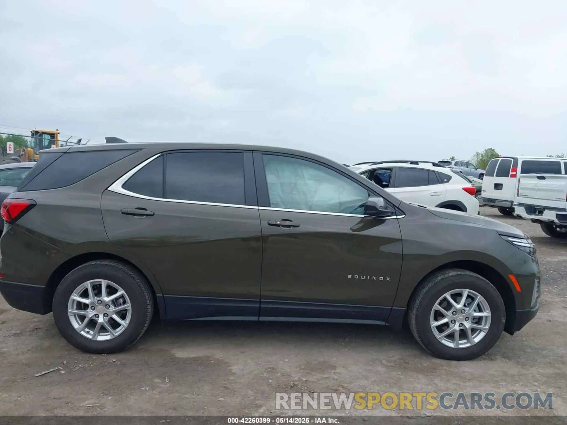 13 fotografías del automóvil dañado 3GNAXUEG7PL175315 CHEVROLET EQUINOX 2023
