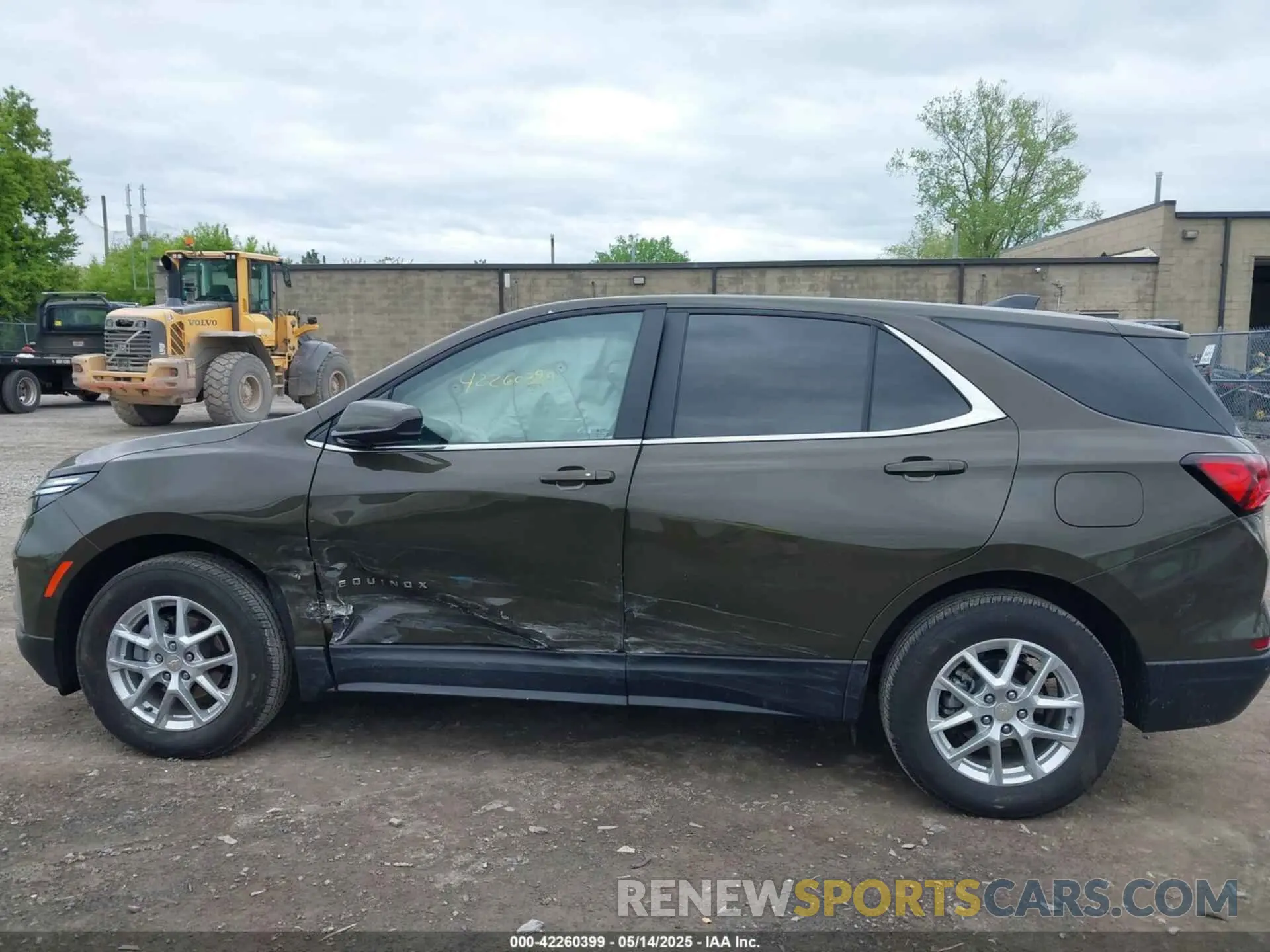 14 fotografías del automóvil dañado 3GNAXUEG7PL175315 CHEVROLET EQUINOX 2023