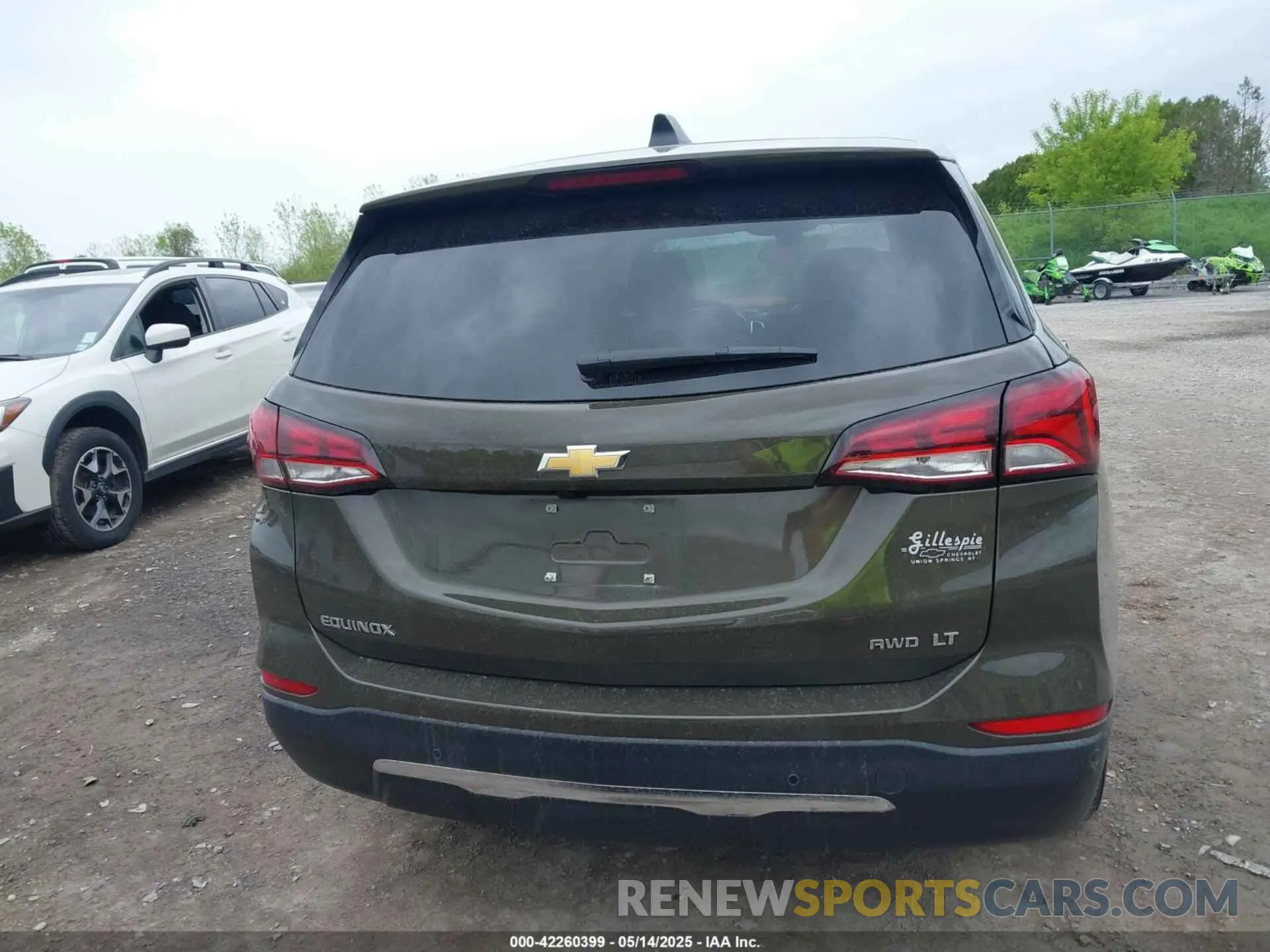 16 fotografías del automóvil dañado 3GNAXUEG7PL175315 CHEVROLET EQUINOX 2023
