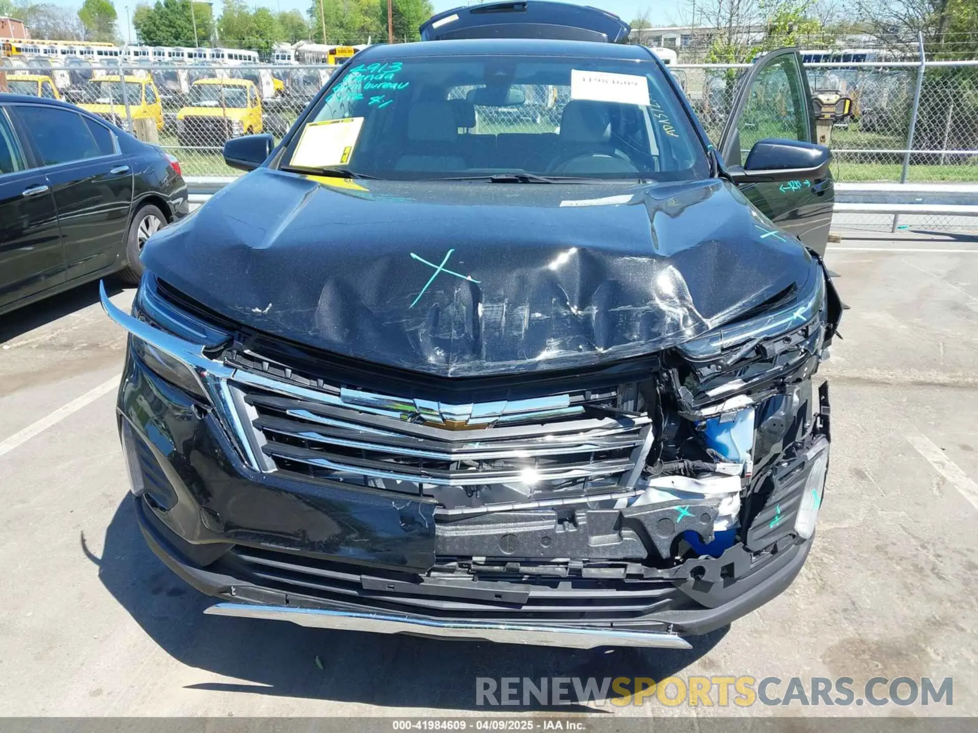 6 fotografías del automóvil dañado 3GNAXUEG7PL213044 CHEVROLET EQUINOX 2023