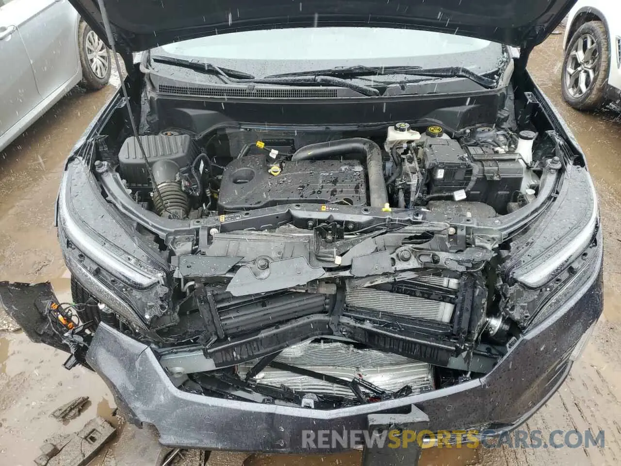 11 fotografías del automóvil dañado 3GNAXUEG7PS116500 CHEVROLET EQUINOX 2023