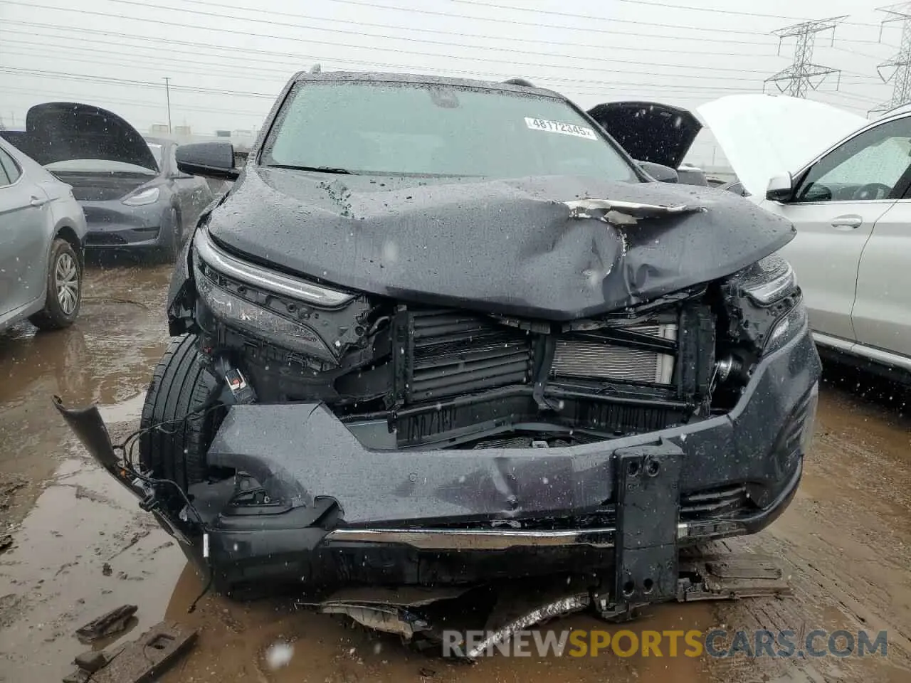 5 fotografías del automóvil dañado 3GNAXUEG7PS116500 CHEVROLET EQUINOX 2023