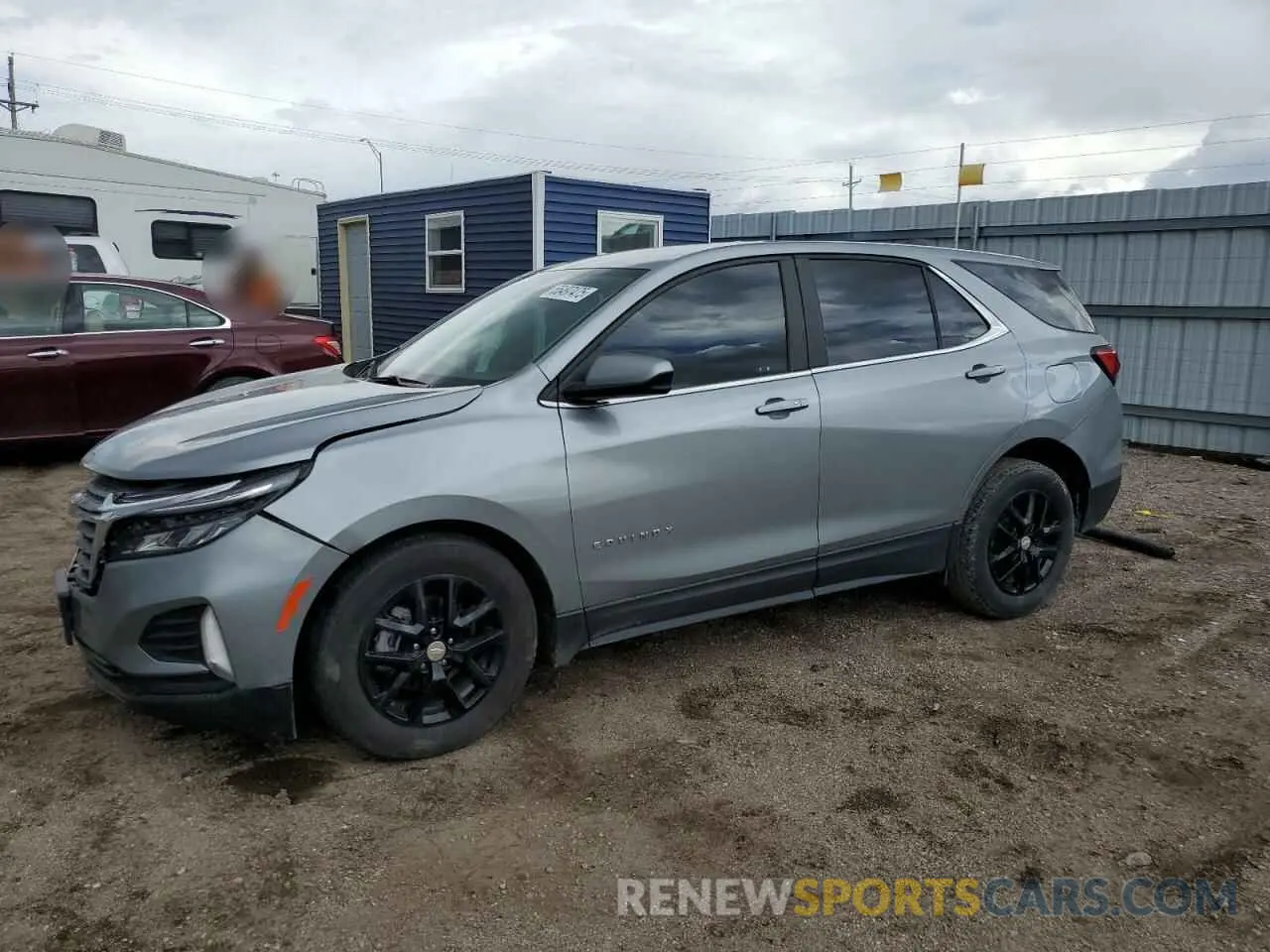 1 fotografías del automóvil dañado 3GNAXUEG7PS170976 CHEVROLET EQUINOX 2023