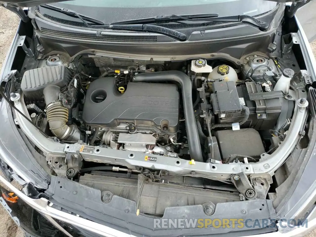 12 fotografías del automóvil dañado 3GNAXUEG7PS170976 CHEVROLET EQUINOX 2023