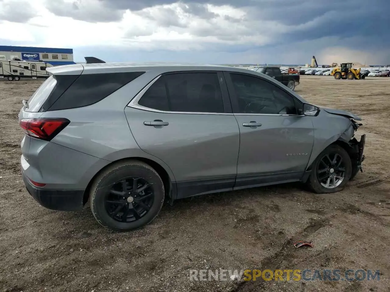 3 fotografías del automóvil dañado 3GNAXUEG7PS170976 CHEVROLET EQUINOX 2023