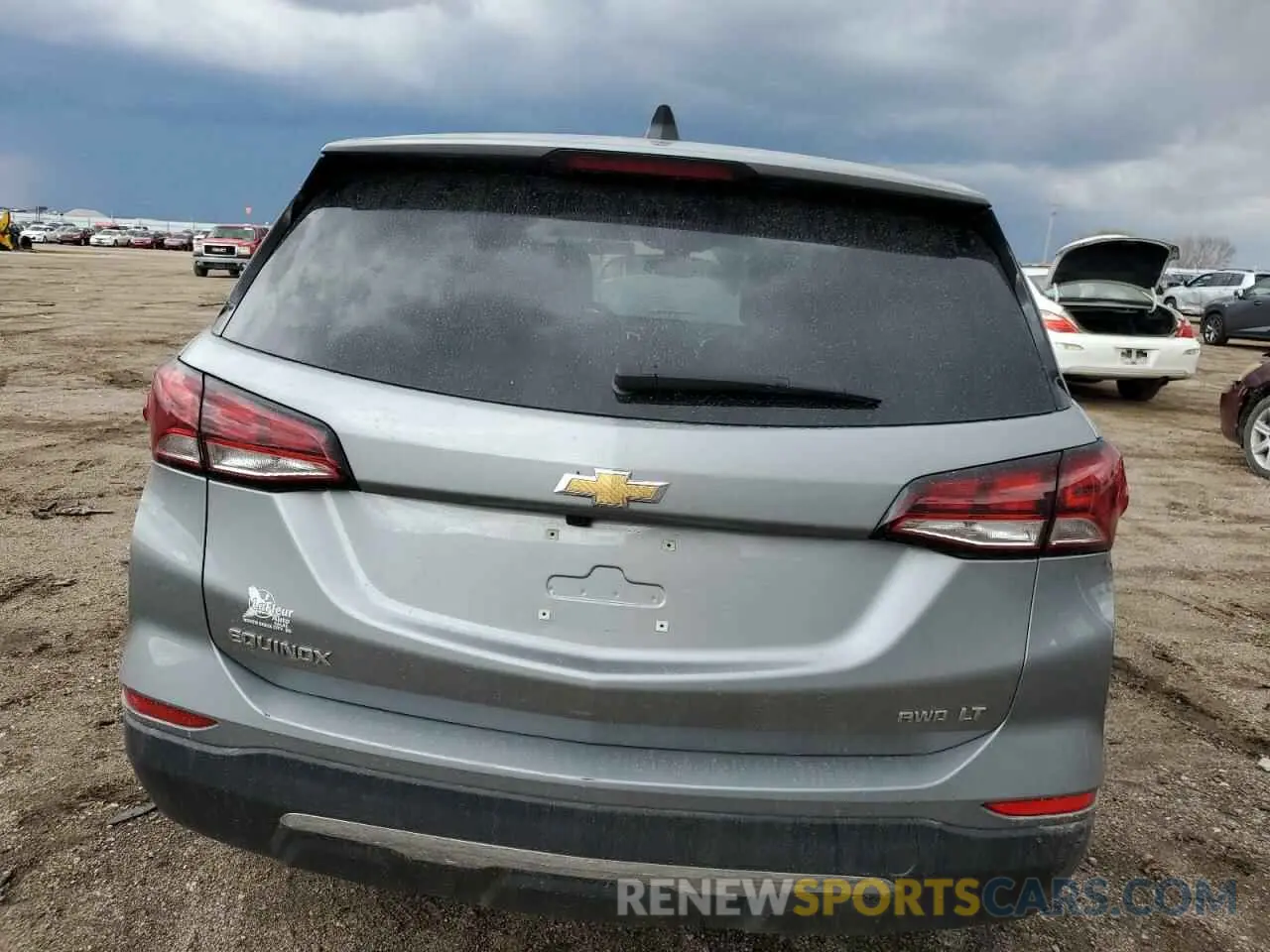 6 fotografías del automóvil dañado 3GNAXUEG7PS170976 CHEVROLET EQUINOX 2023