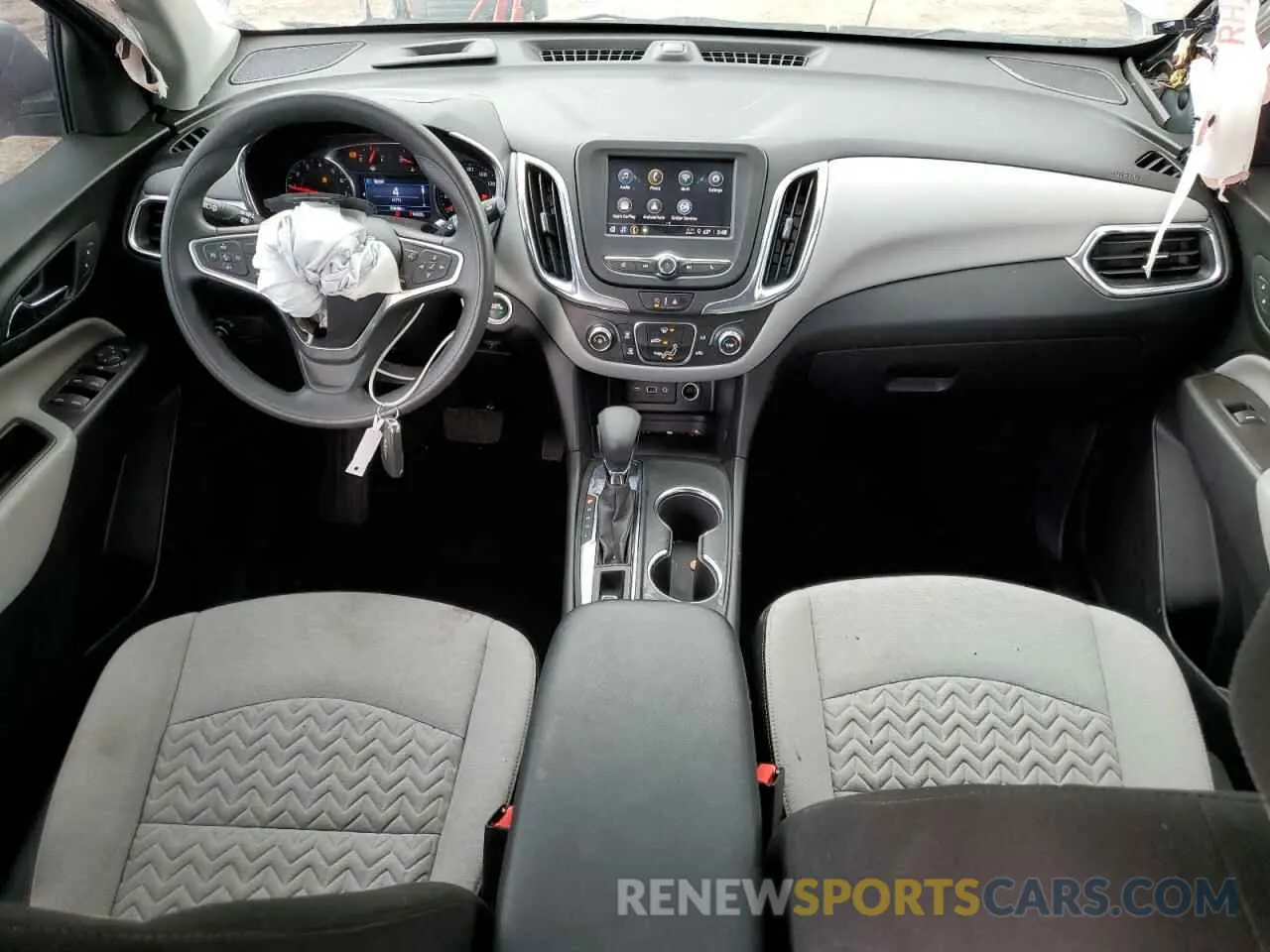 8 fotografías del automóvil dañado 3GNAXUEG7PS170976 CHEVROLET EQUINOX 2023