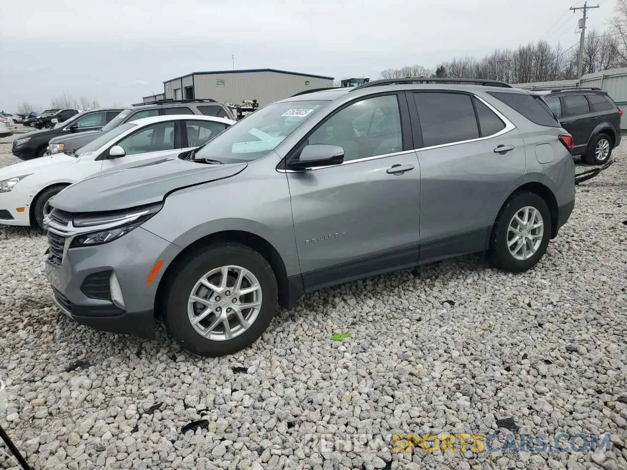 1 fotografías del automóvil dañado 3GNAXUEG7PS216127 CHEVROLET EQUINOX 2023