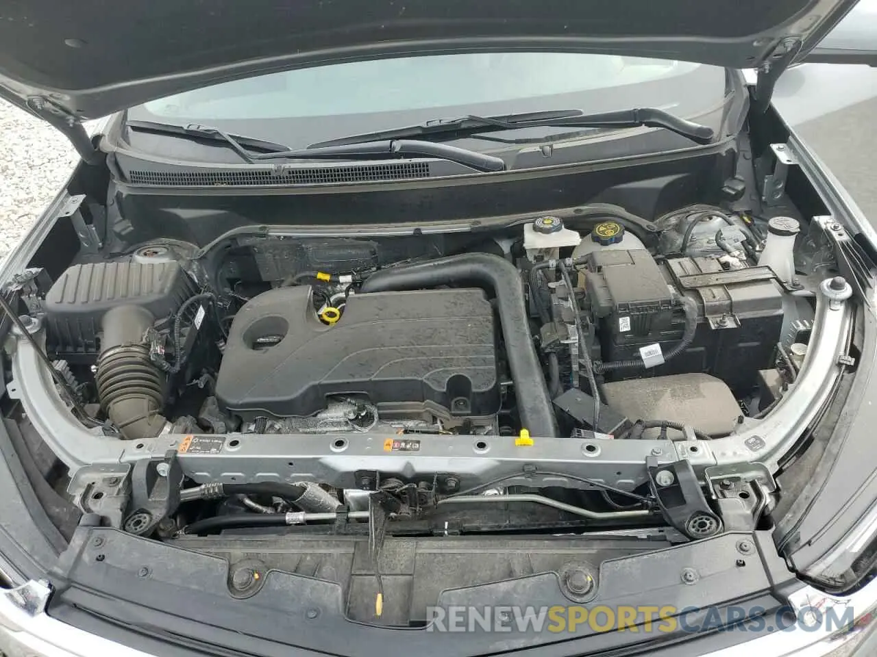 12 fotografías del automóvil dañado 3GNAXUEG7PS216127 CHEVROLET EQUINOX 2023