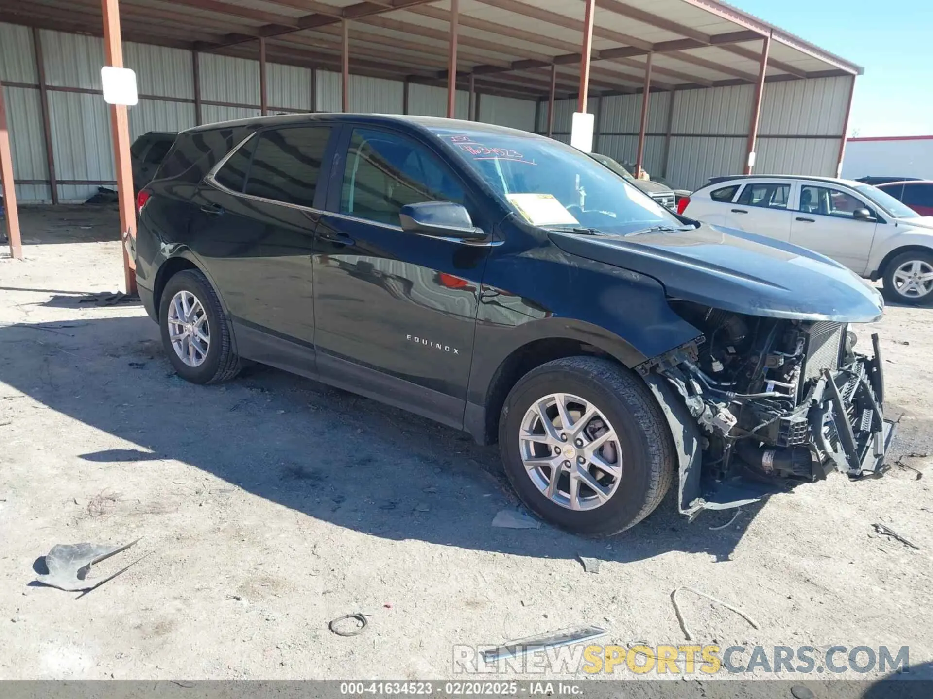 1 fotografías del automóvil dañado 3GNAXUEG8PL228748 CHEVROLET EQUINOX 2023