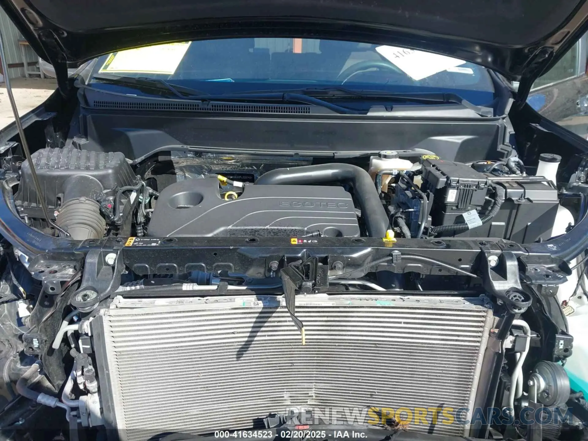 10 fotografías del automóvil dañado 3GNAXUEG8PL228748 CHEVROLET EQUINOX 2023