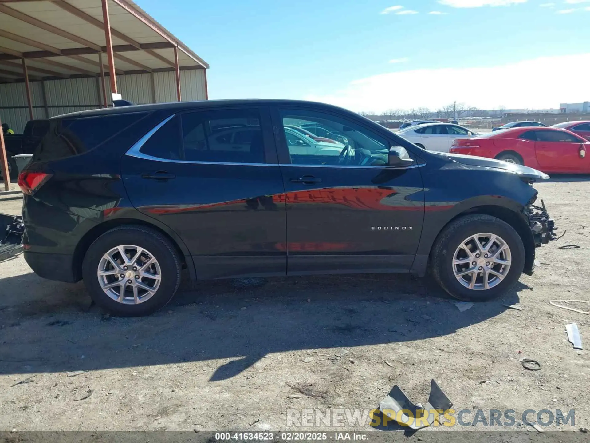 14 fotografías del automóvil dañado 3GNAXUEG8PL228748 CHEVROLET EQUINOX 2023