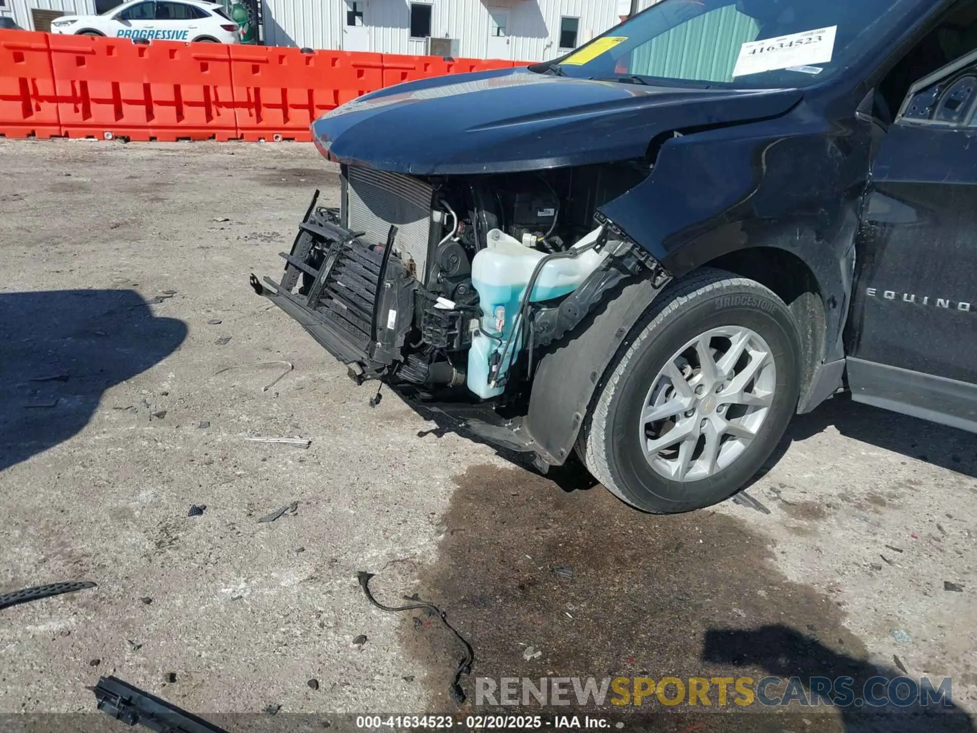 6 fotografías del automóvil dañado 3GNAXUEG8PL228748 CHEVROLET EQUINOX 2023