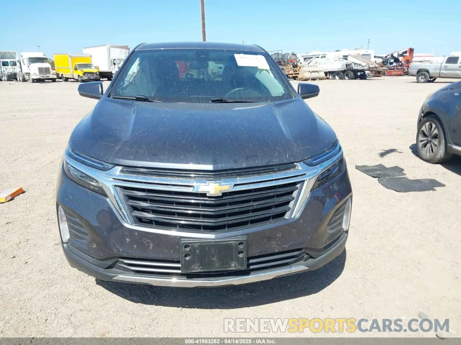 12 fotografías del automóvil dañado 3GNAXUEG8PS126114 CHEVROLET EQUINOX 2023
