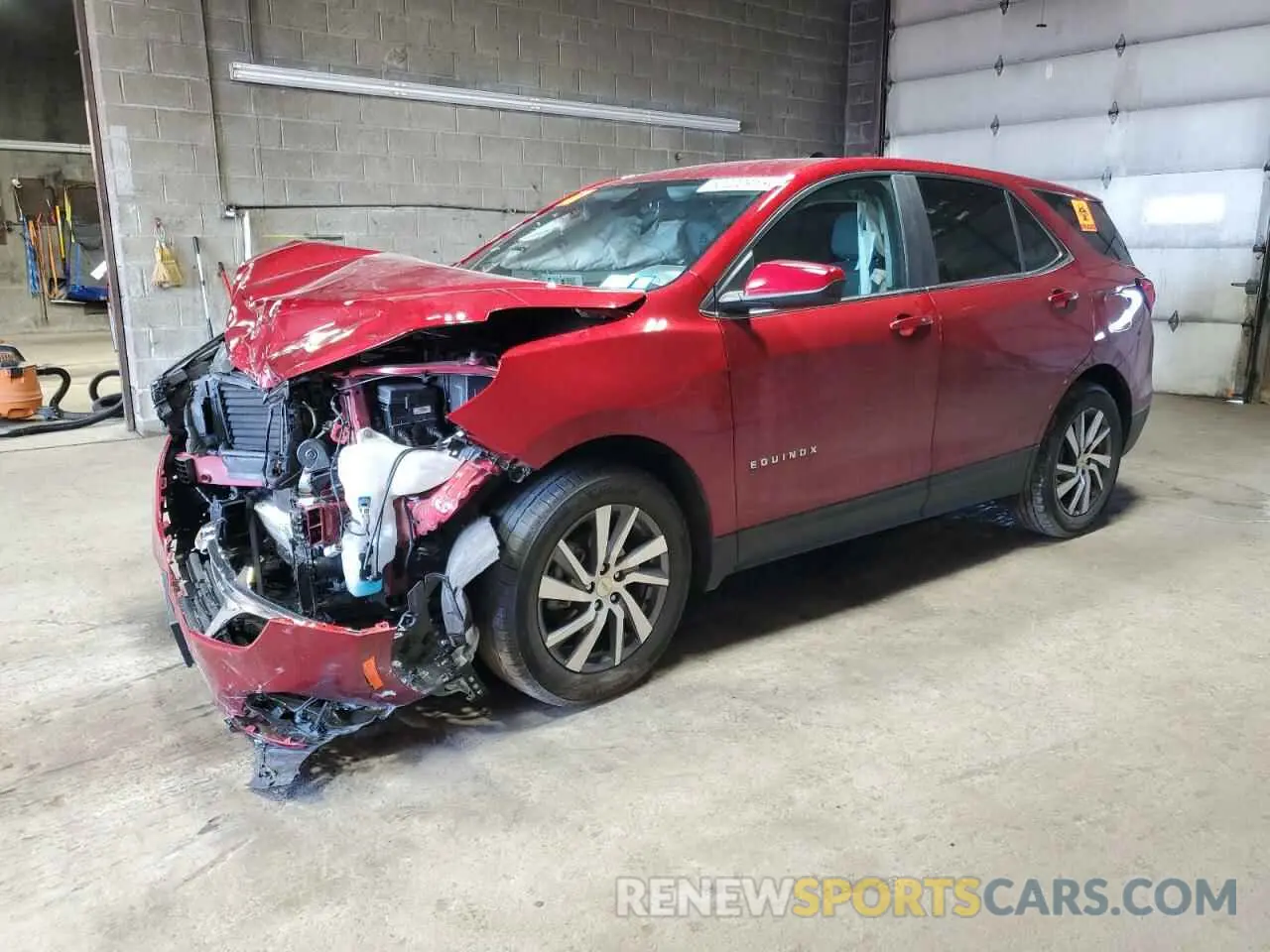 1 fotografías del automóvil dañado 3GNAXUEG8PS143558 CHEVROLET EQUINOX 2023