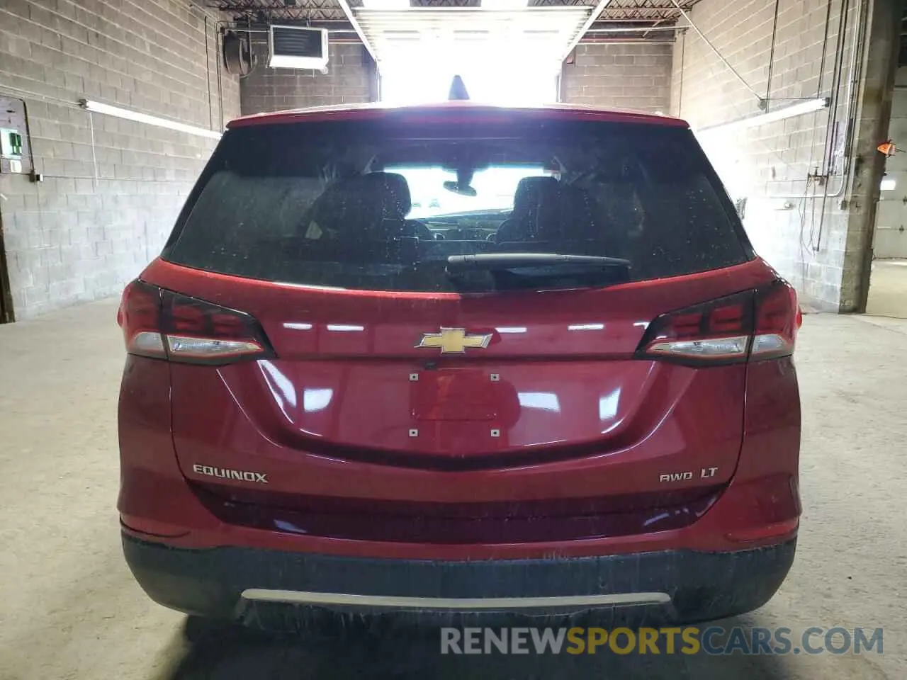 6 fotografías del automóvil dañado 3GNAXUEG8PS143558 CHEVROLET EQUINOX 2023