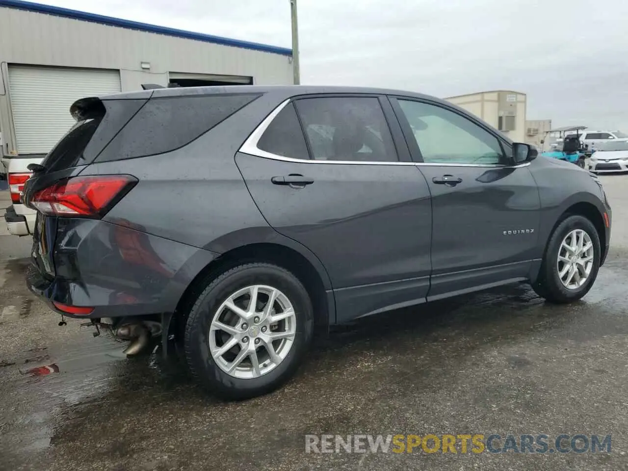 3 fotografías del automóvil dañado 3GNAXUEG8PS167309 CHEVROLET EQUINOX 2023