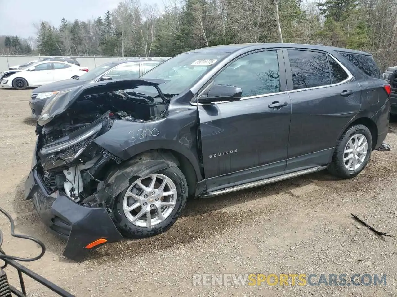 1 fotografías del automóvil dañado 3GNAXUEG8PS191724 CHEVROLET EQUINOX 2023