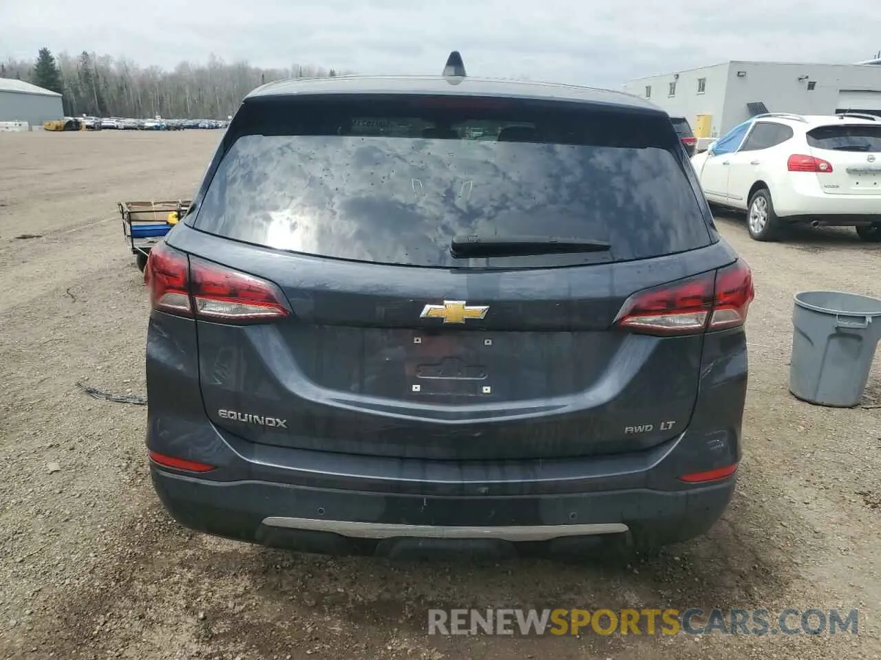 6 fotografías del automóvil dañado 3GNAXUEG8PS191724 CHEVROLET EQUINOX 2023