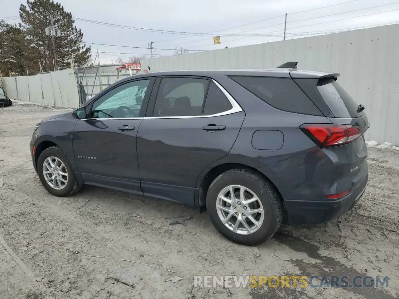 2 fotografías del automóvil dañado 3GNAXUEG9PS110097 CHEVROLET EQUINOX 2023