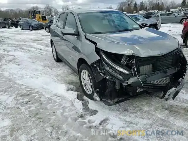14 fotografías del automóvil dañado 3GNAXUEG9PS146615 CHEVROLET EQUINOX 2023