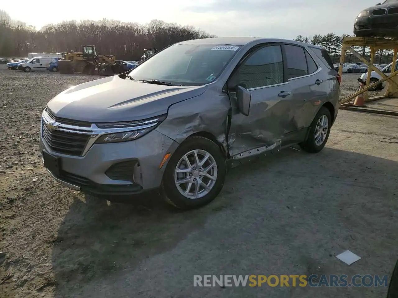 1 fotografías del automóvil dañado 3GNAXUEG9PS150258 CHEVROLET EQUINOX 2023