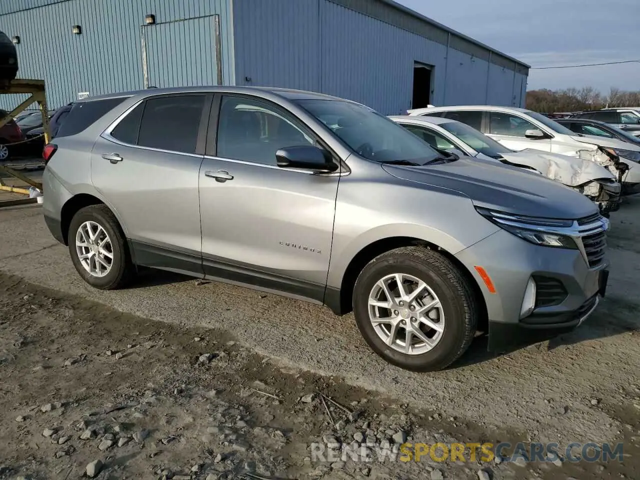 4 fotografías del automóvil dañado 3GNAXUEG9PS150258 CHEVROLET EQUINOX 2023
