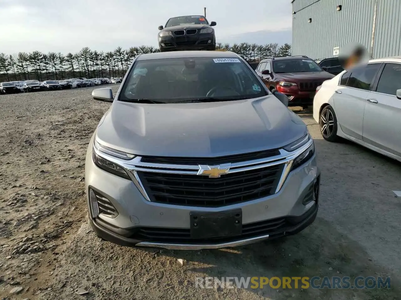 5 fotografías del automóvil dañado 3GNAXUEG9PS150258 CHEVROLET EQUINOX 2023