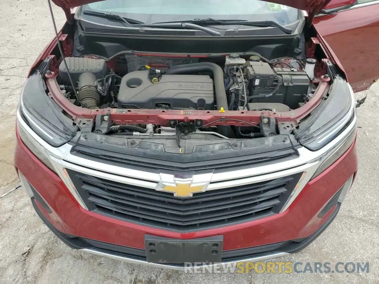12 fotografías del automóvil dañado 3GNAXUEGXPS150110 CHEVROLET EQUINOX 2023