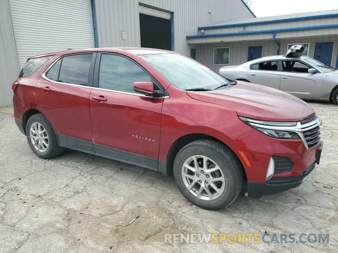 4 fotografías del automóvil dañado 3GNAXUEGXPS150110 CHEVROLET EQUINOX 2023