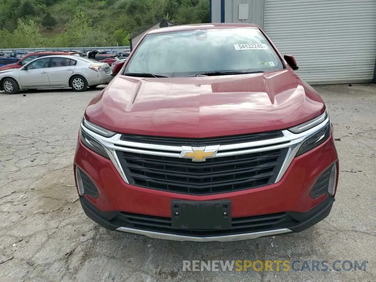 5 fotografías del automóvil dañado 3GNAXUEGXPS150110 CHEVROLET EQUINOX 2023