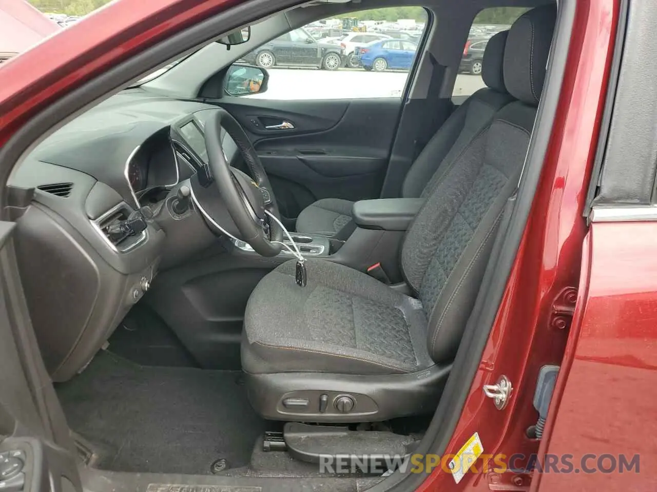 7 fotografías del automóvil dañado 3GNAXUEGXPS150110 CHEVROLET EQUINOX 2023