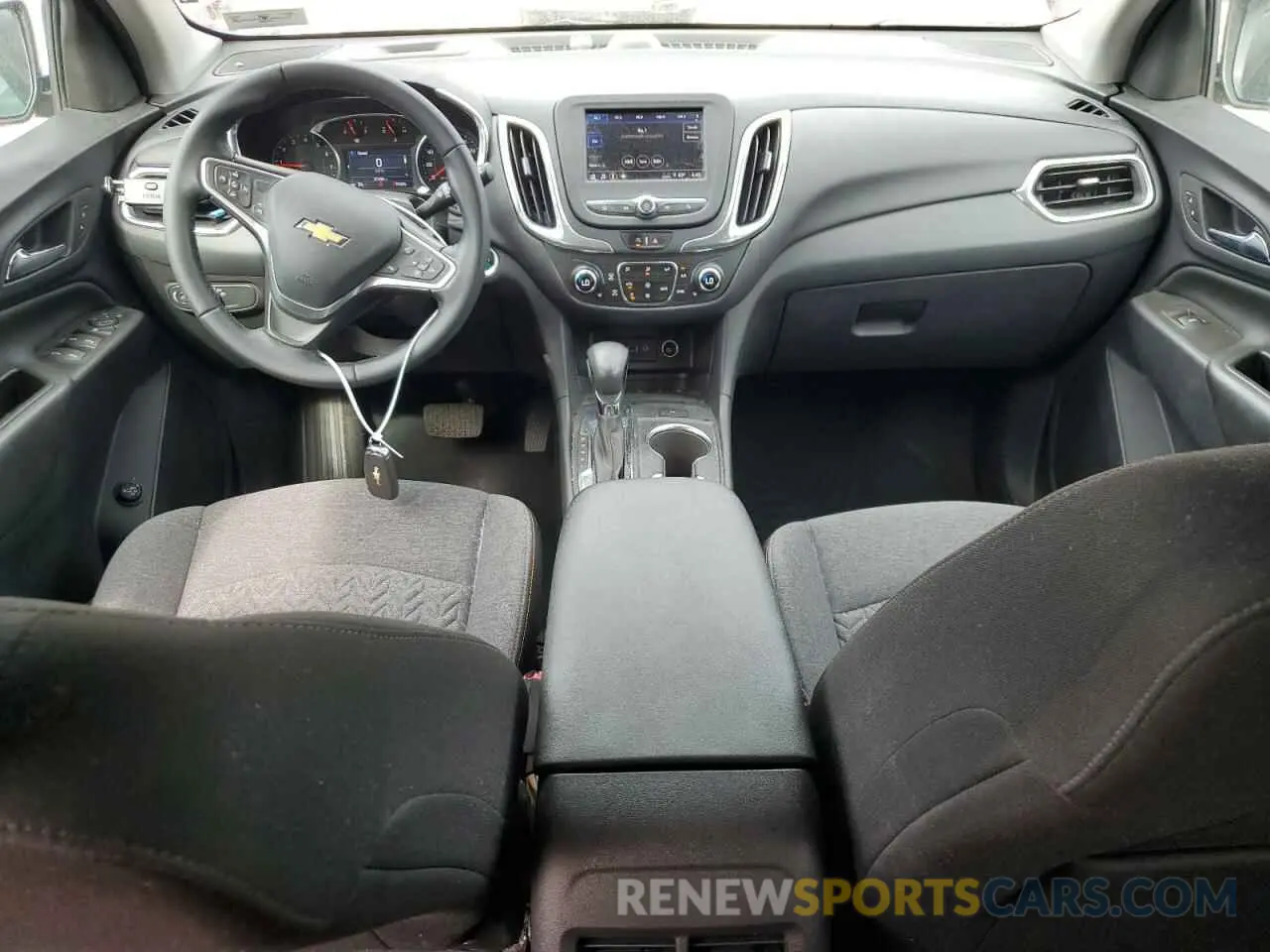 8 fotografías del automóvil dañado 3GNAXUEGXPS150110 CHEVROLET EQUINOX 2023