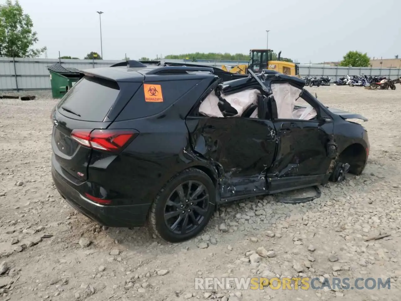 3 fotografías del automóvil dañado 3GNAXWEG0PL131877 CHEVROLET EQUINOX 2023