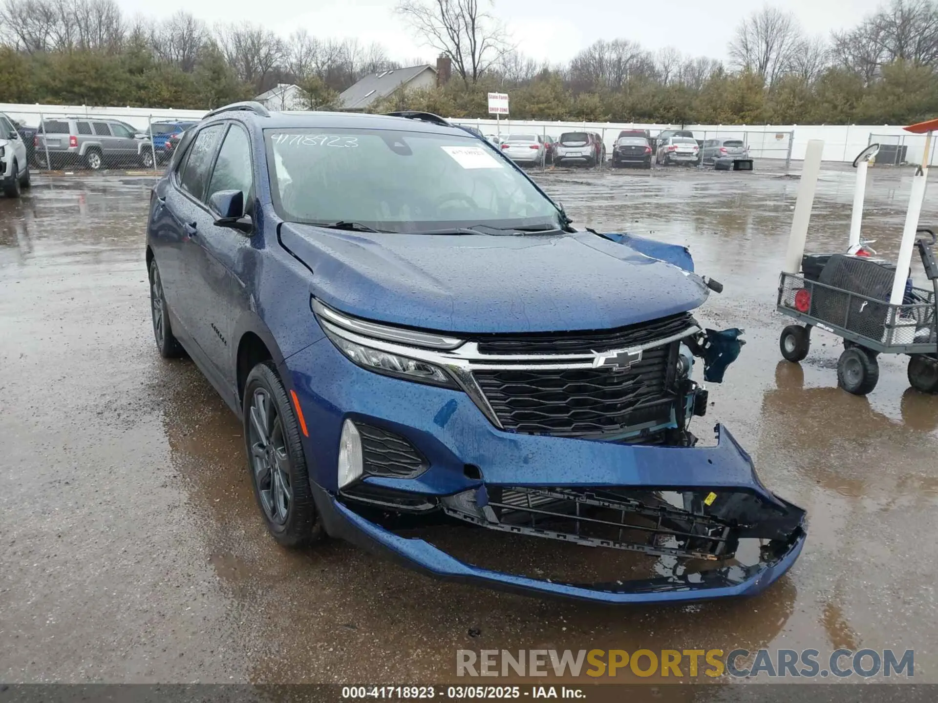 1 fotografías del automóvil dañado 3GNAXWEG2PS151246 CHEVROLET EQUINOX 2023