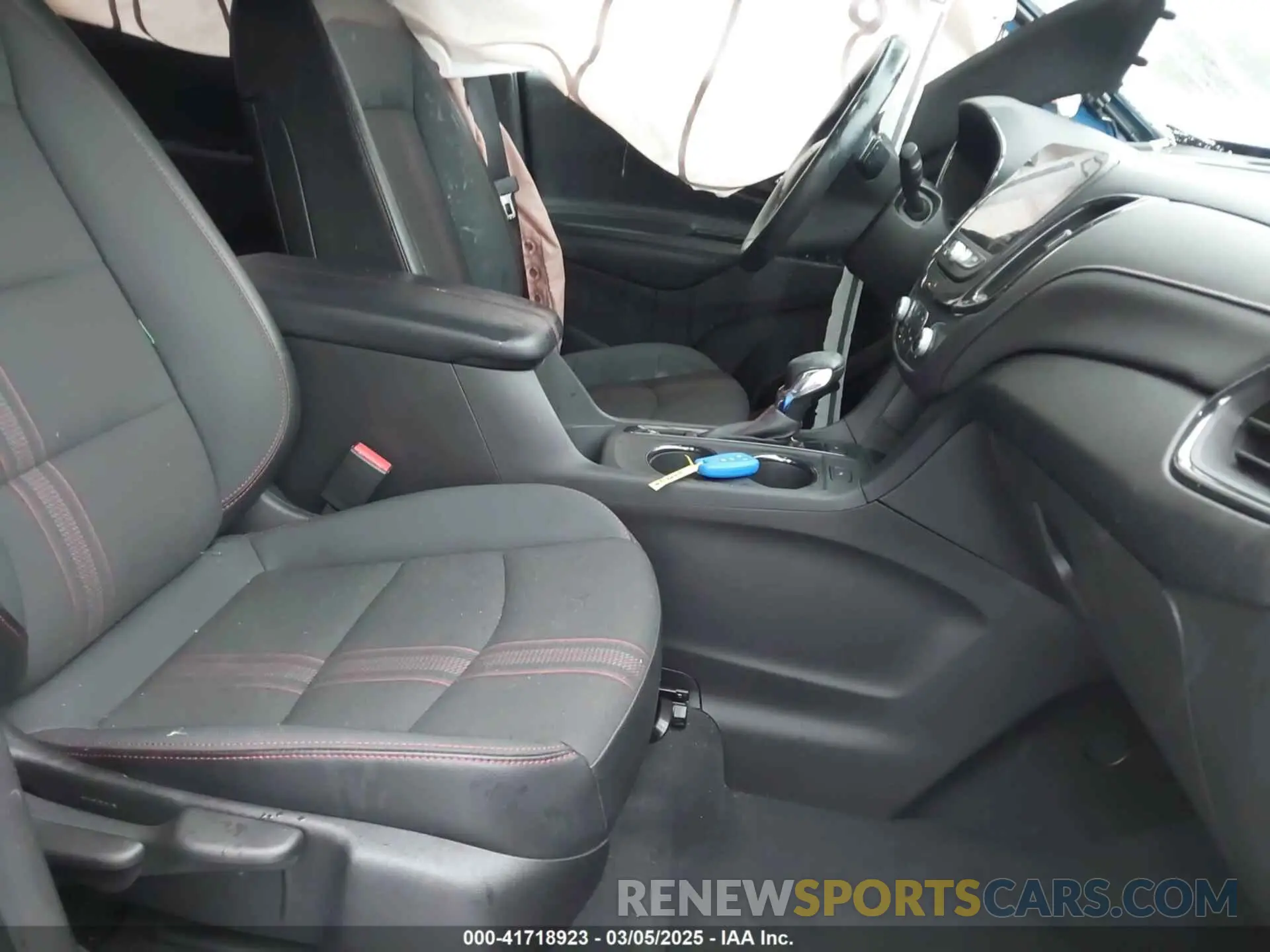 5 fotografías del automóvil dañado 3GNAXWEG2PS151246 CHEVROLET EQUINOX 2023