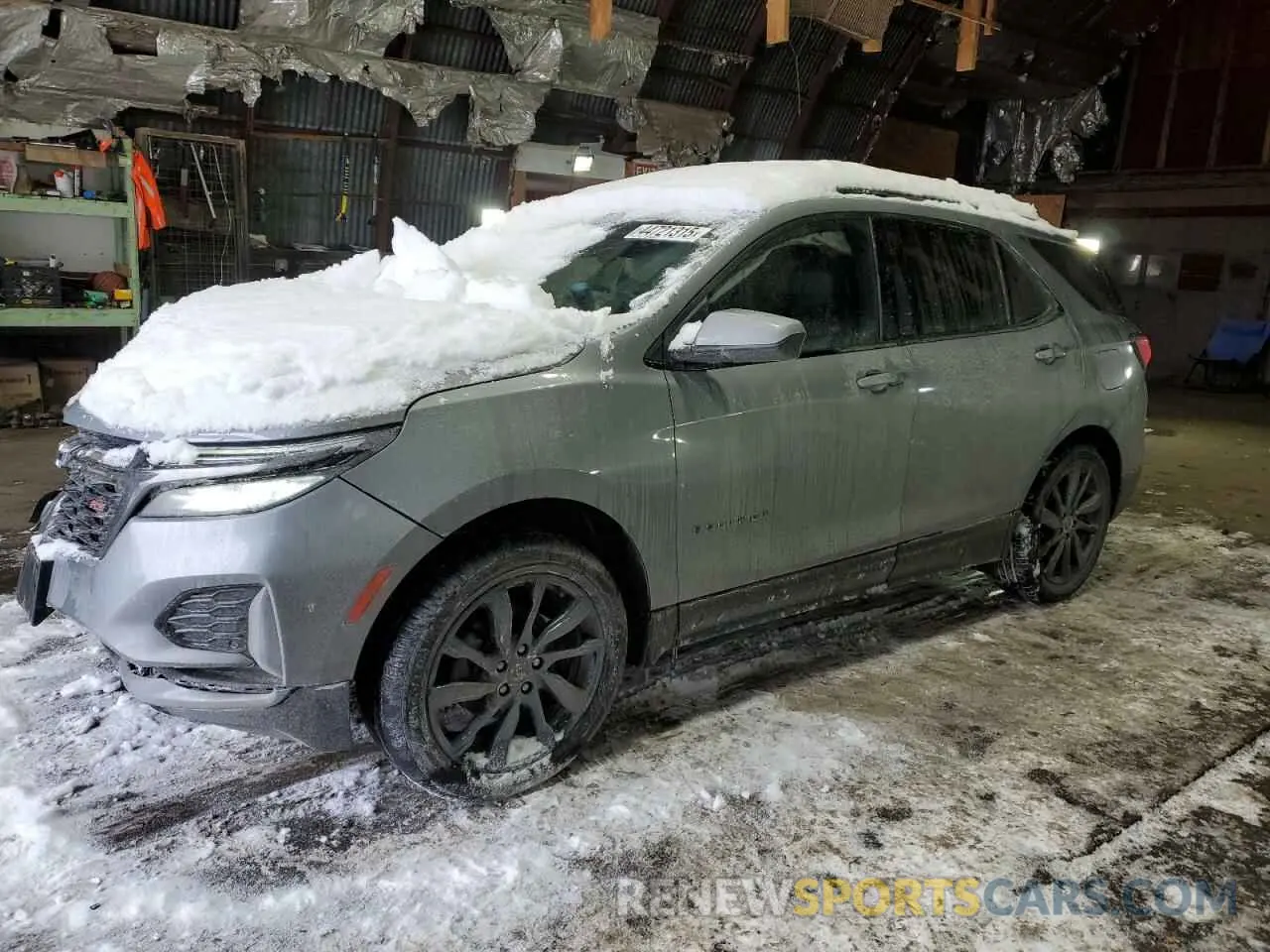 1 fotografías del automóvil dañado 3GNAXWEGXPL163820 CHEVROLET EQUINOX 2023